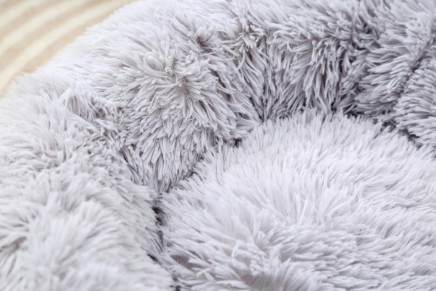 Dog Bed Cat Bed Cat Cushion Dog Bed Small Dogs Bed Doughnut Bed Small Dog Bed Cat Blanket Dog Blanket Small Dogs Bed Round Dog Bed for 3Kg